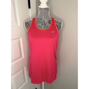 Nike Dri Fit Women’s Sleeveless Racerback Exercise Yoga Running Tank Top Size L